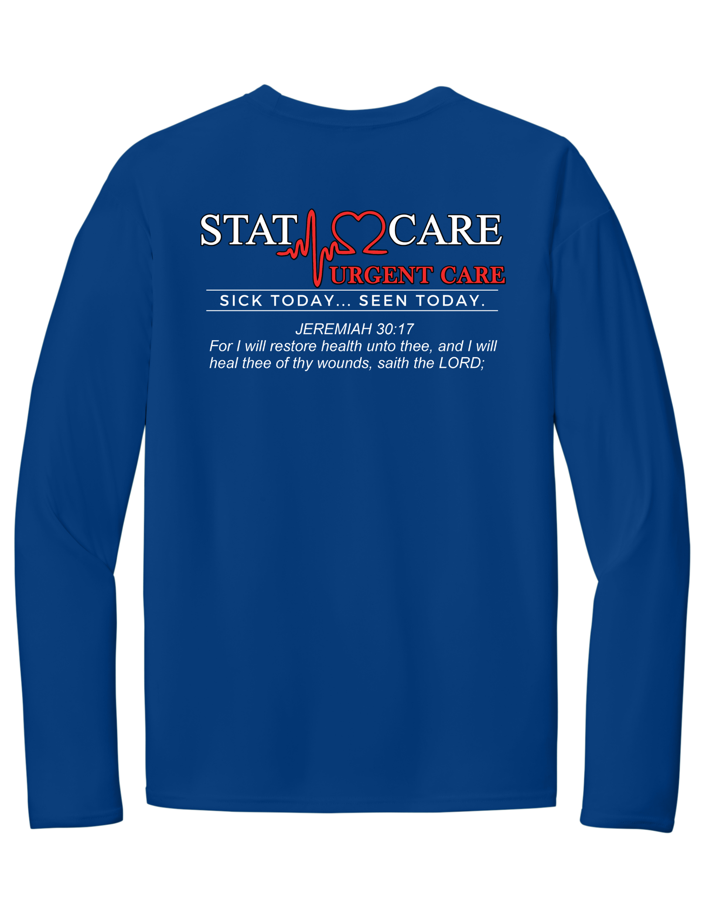 Port & Company Dri-Fit Long Sleeve Tee STATCARE