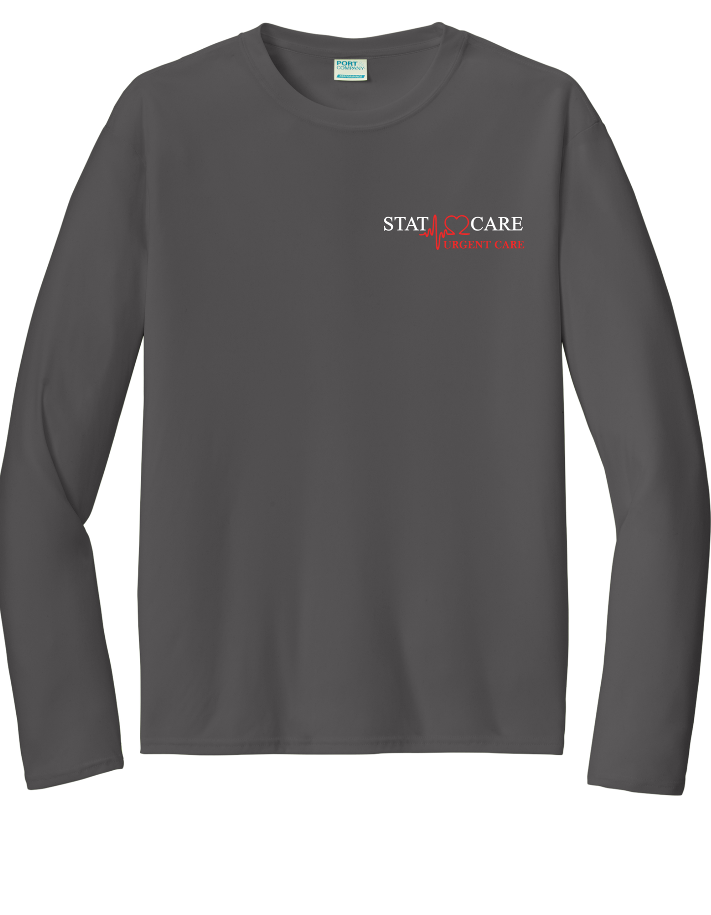 Port & Company Dri-Fit Long Sleeve Tee STATCARE