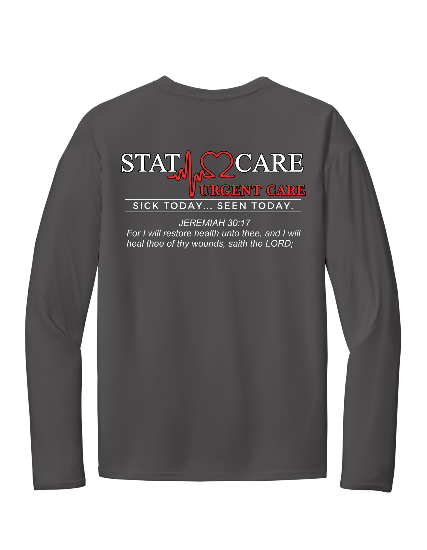 Port & Company Dri-Fit Long Sleeve Tee STATCARE