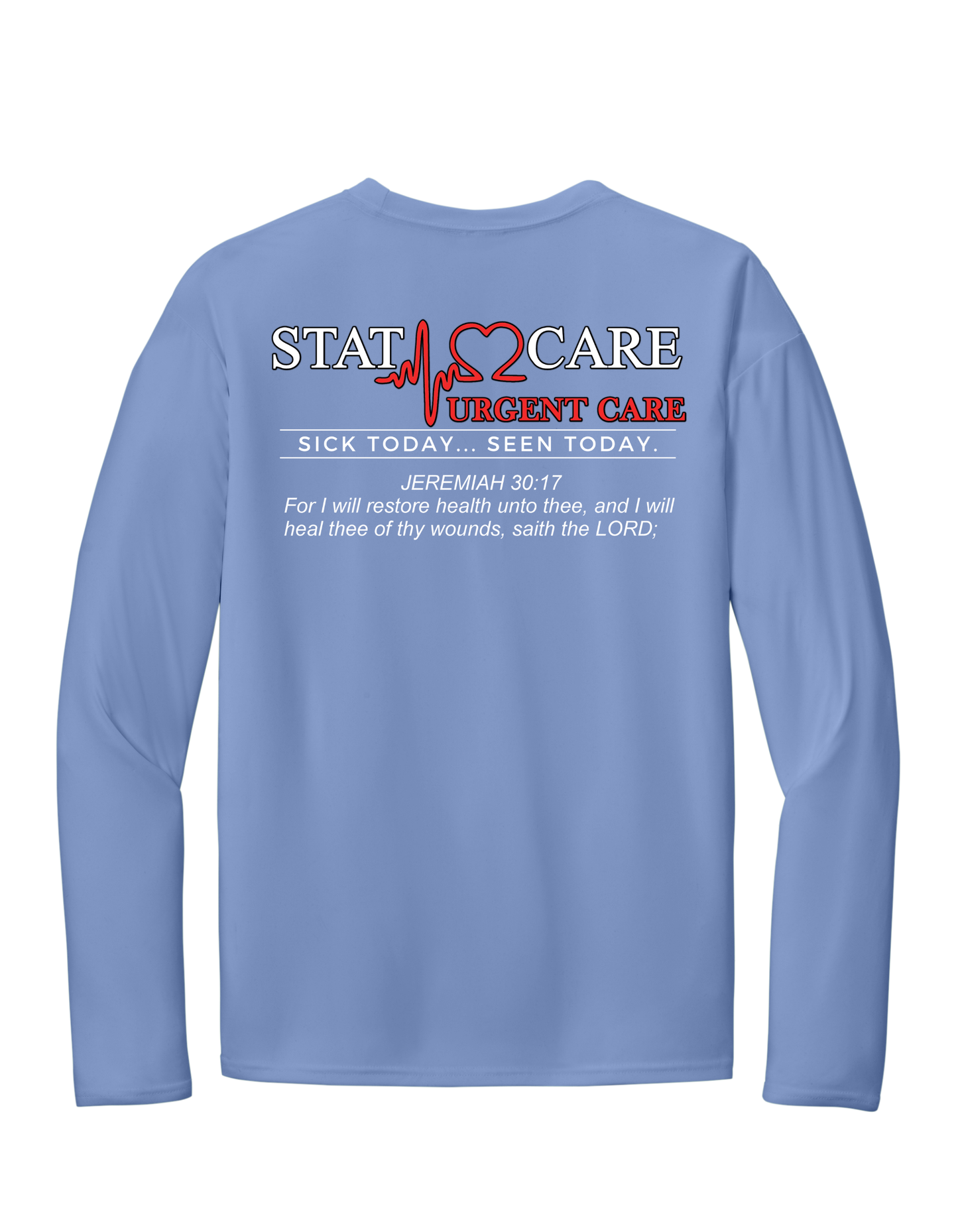 Port & Company Dri-Fit Long Sleeve Tee STATCARE