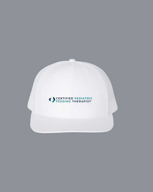 WHITE Snap Back Trucker Cap CPFT