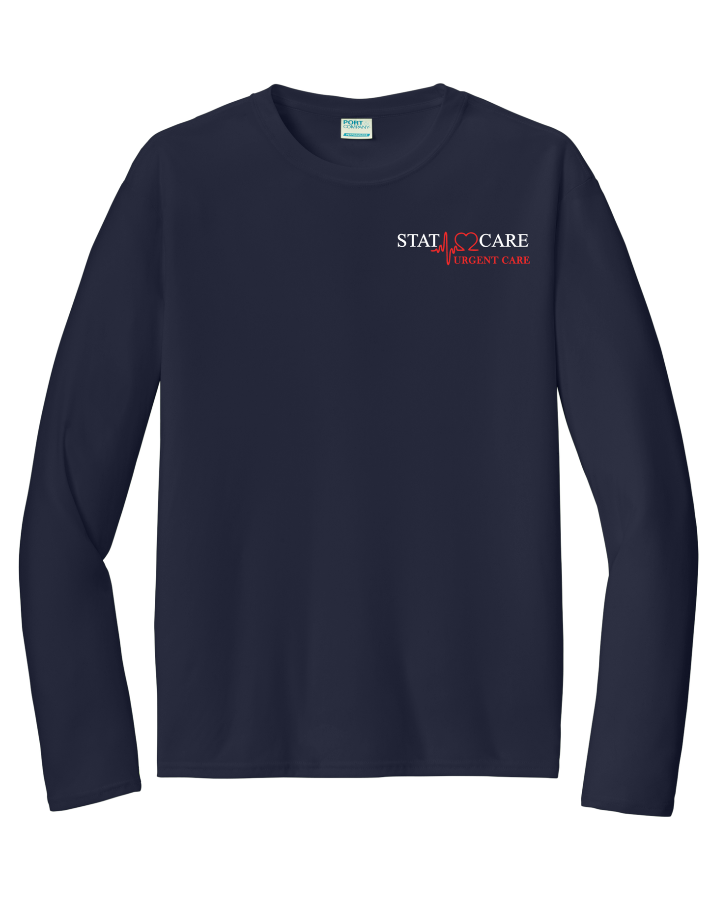 Port & Company Dri-Fit Long Sleeve Tee STATCARE