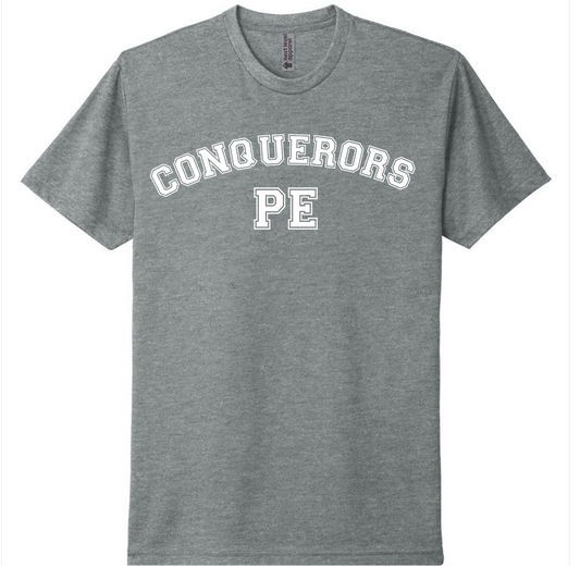 CCA Conquerors PE Gray Tee Youth Fit