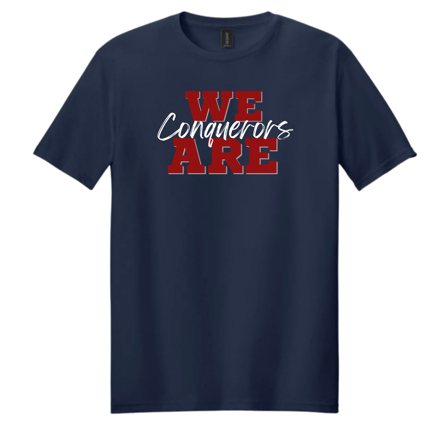 CCA We Are Conquerors Navy Tee