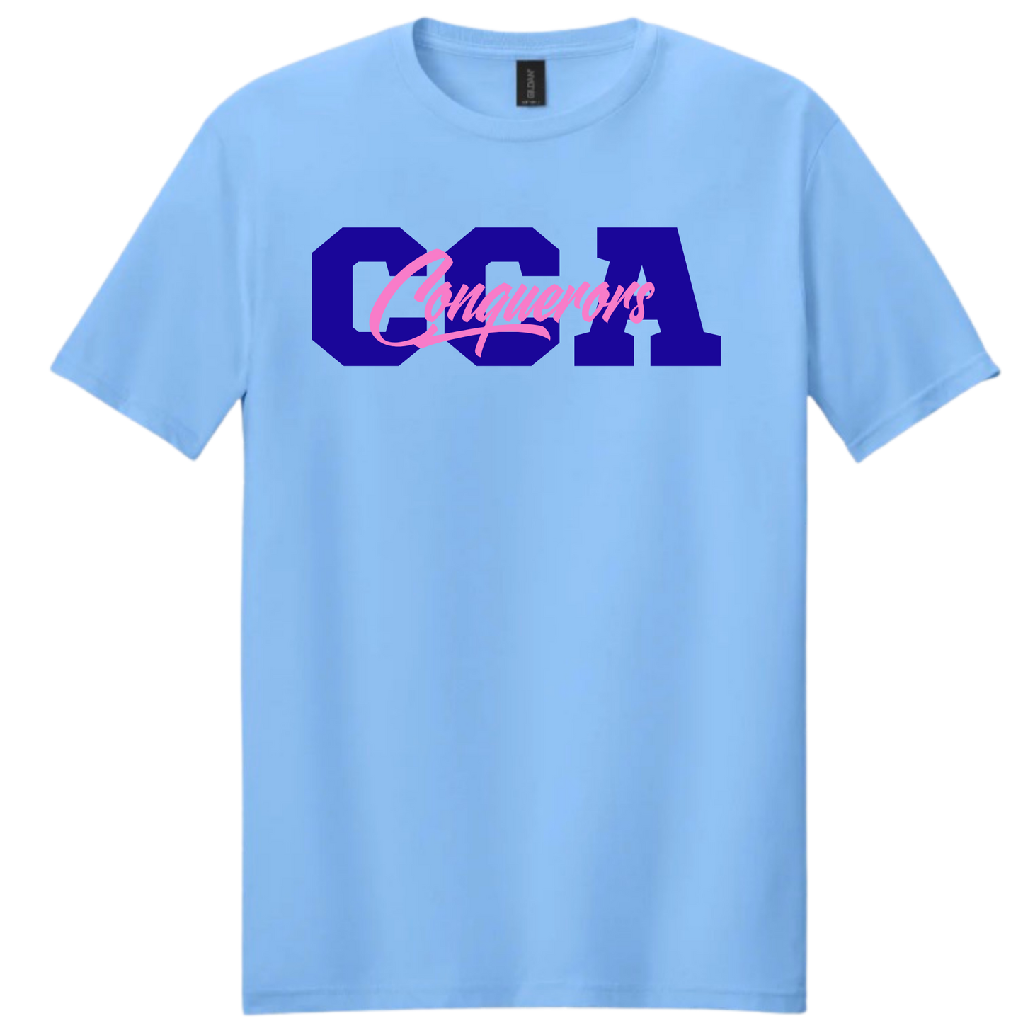 CCA Conquerors Youth Light Blue Tee