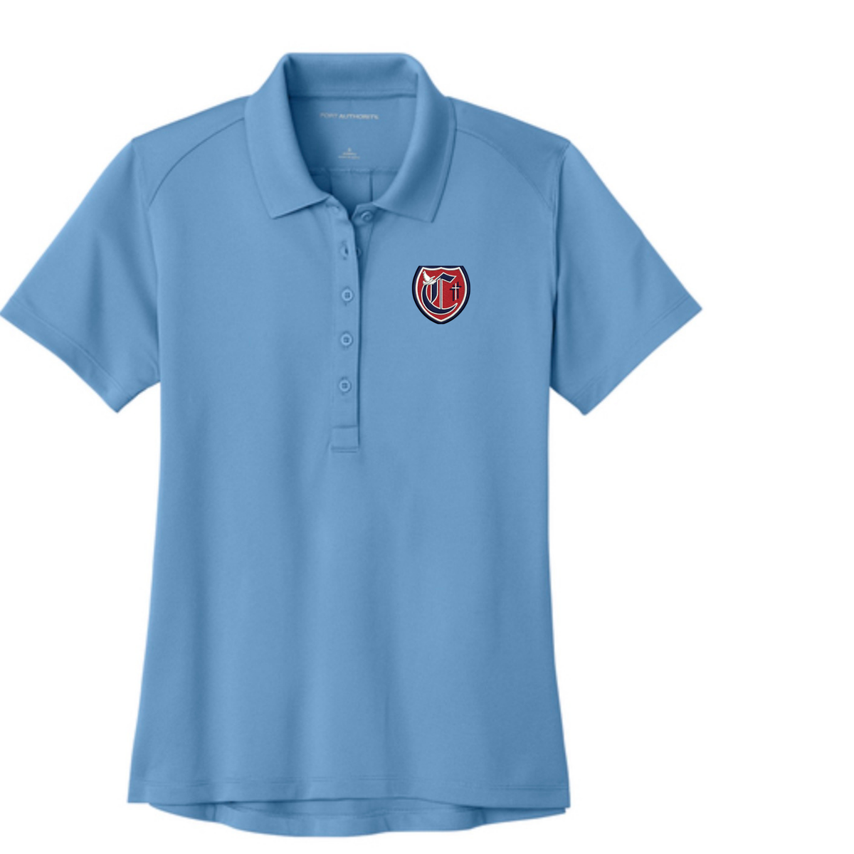 CCA Logo Short Sleeve Polo Ladies Fit