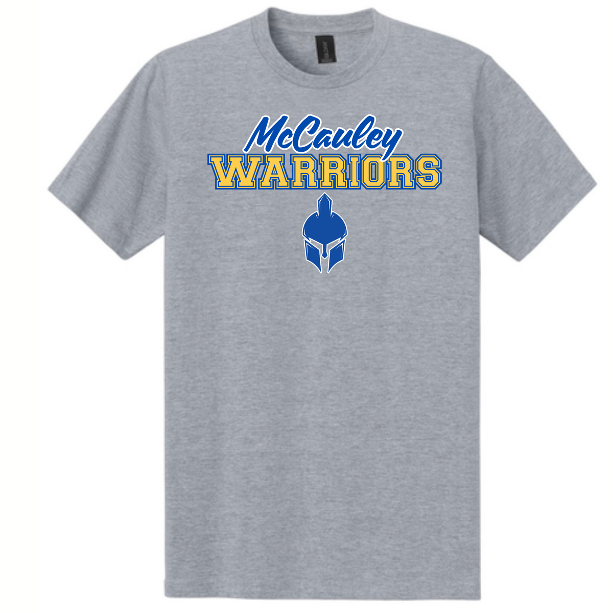 WARRIORS Gray Short Sleeve Tee