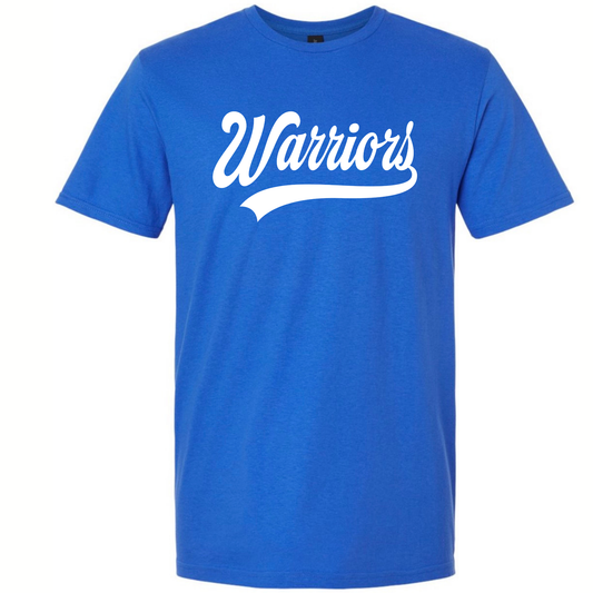 WARRIORS Blue Short Sleeve Tee Youth
