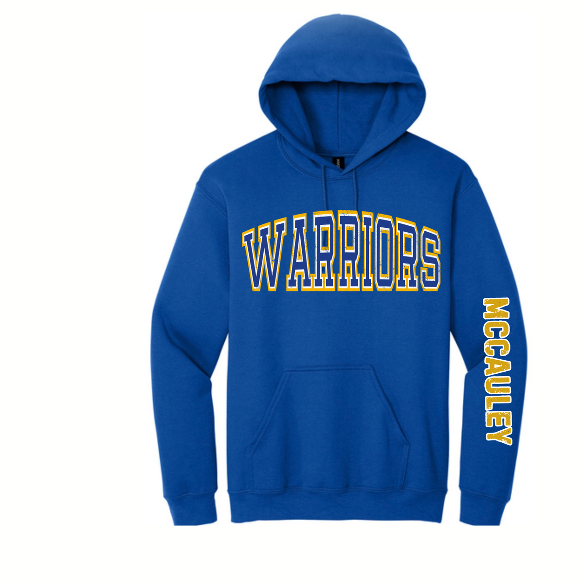 WARRIORS Blue Hoodie Youth